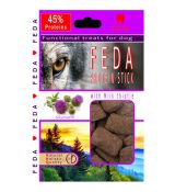 Maškrty pre psa – FEDA PROTEIN STICK 100g Pestrec mariánsky