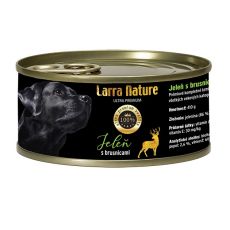 Konzerva pre psov Larra Nature Jeleň s brusnicami 410g