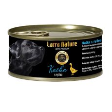 Konzerva pre psov Larra Nature Kačka s ryžou 410g