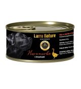 Konzerva pre psov Larra Nature Hus a morka s brusnicami 410g